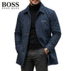 Button Front Collared Coat