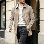 Structured Collared Commuter Coat