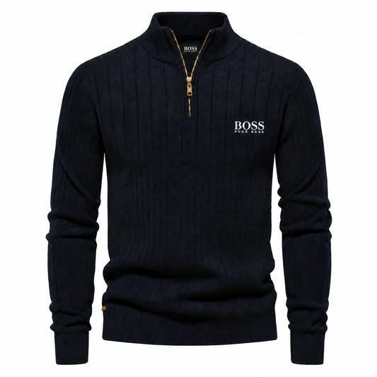 Classic Quarter-Zip Sweater