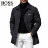 Button Front Collared Coat