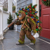 Lighted Woodland Bigfoot Christmas Porch Decor