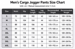 Mens Multi Pocket Cargo Jogger Trousers