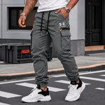 Mens Multi Pocket Cargo Jogger Trousers
