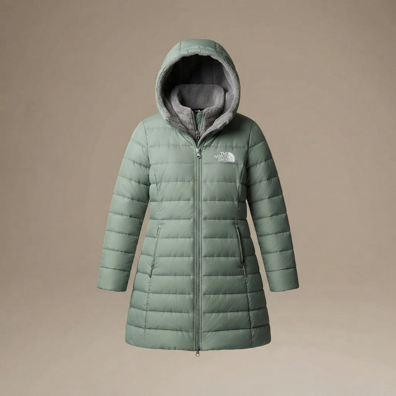 Fleece Lined Quilted Coat